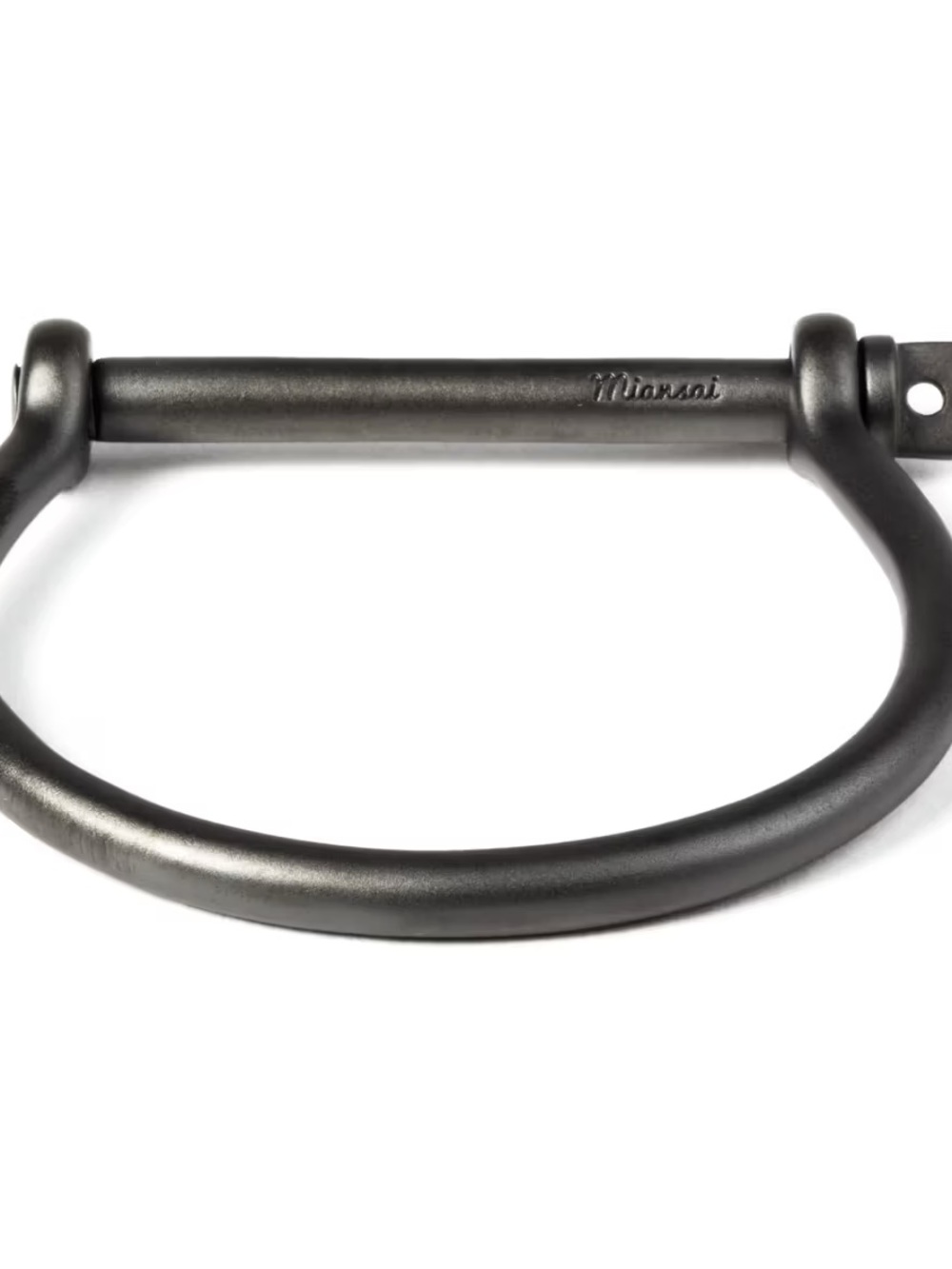 Miansai Matte Black Screw Cuff Bracelet